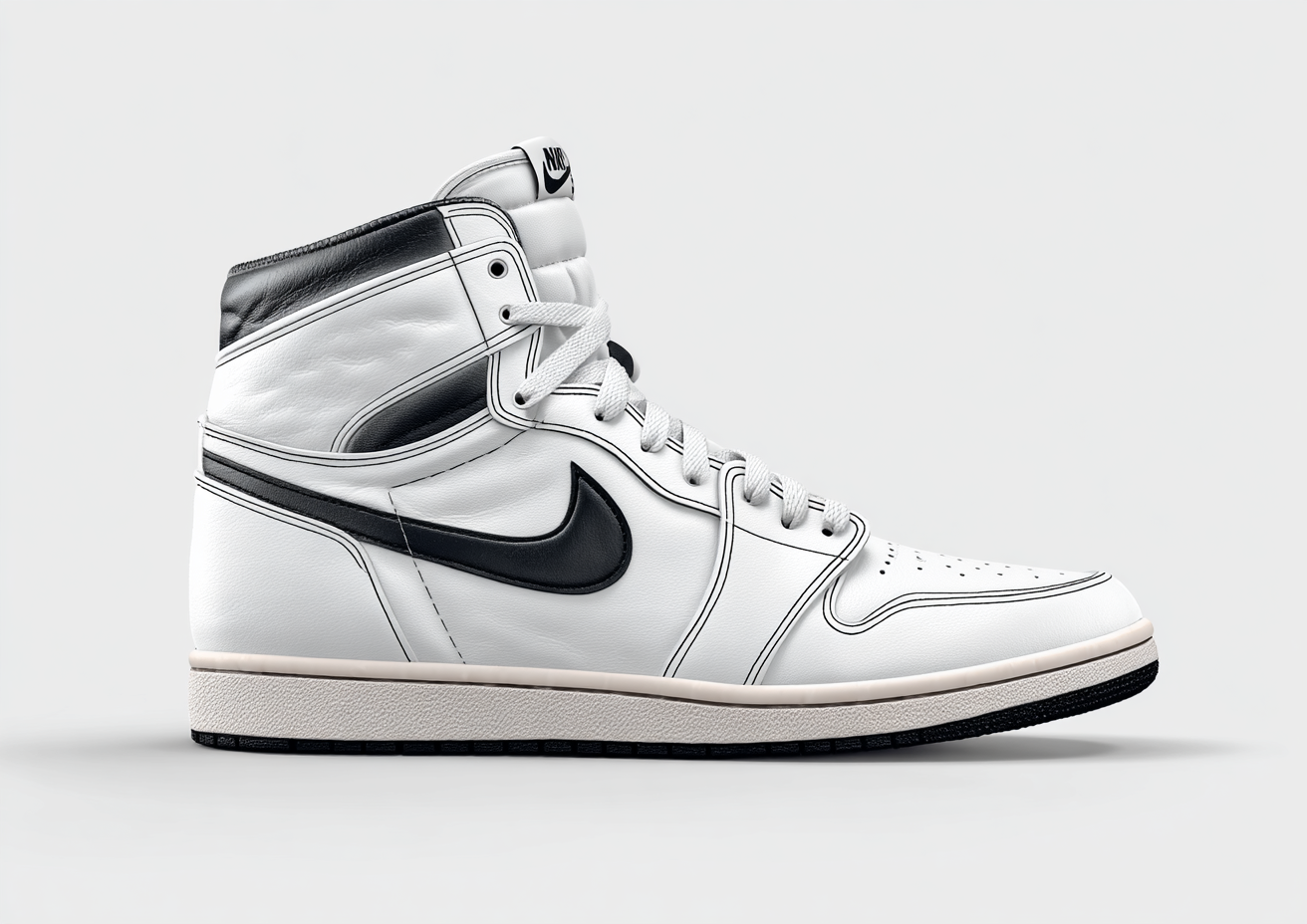 Consistent Objects Showcase - White Shoes